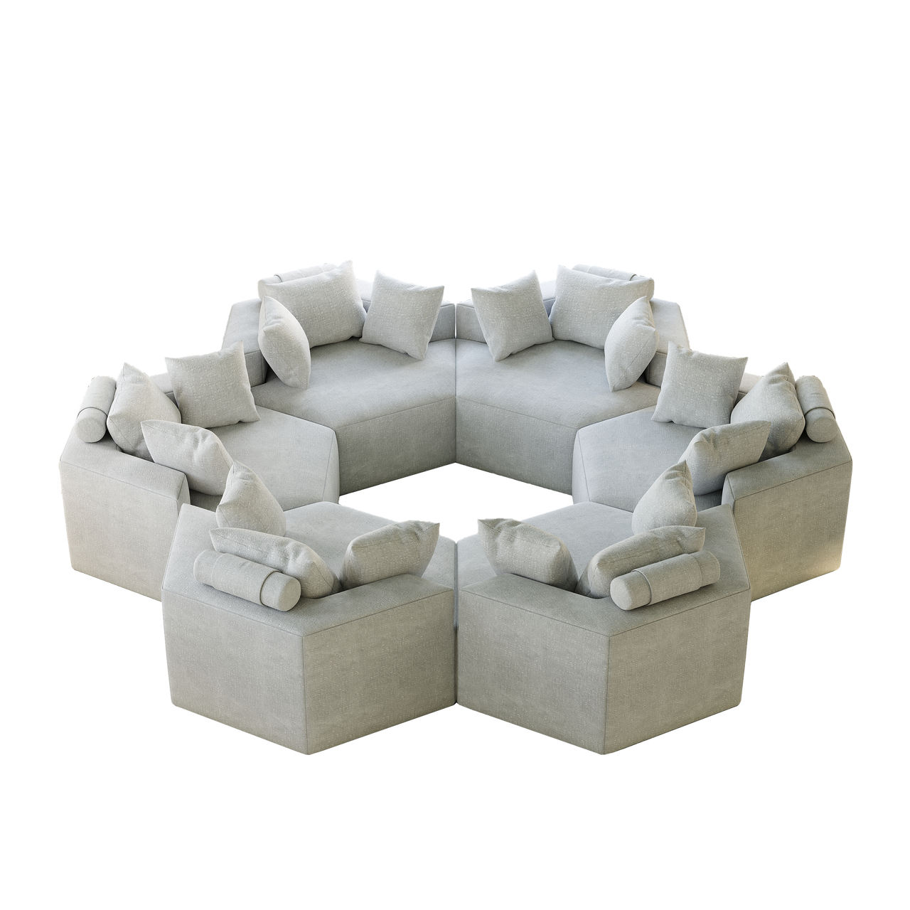 HEXA 54" Sofa