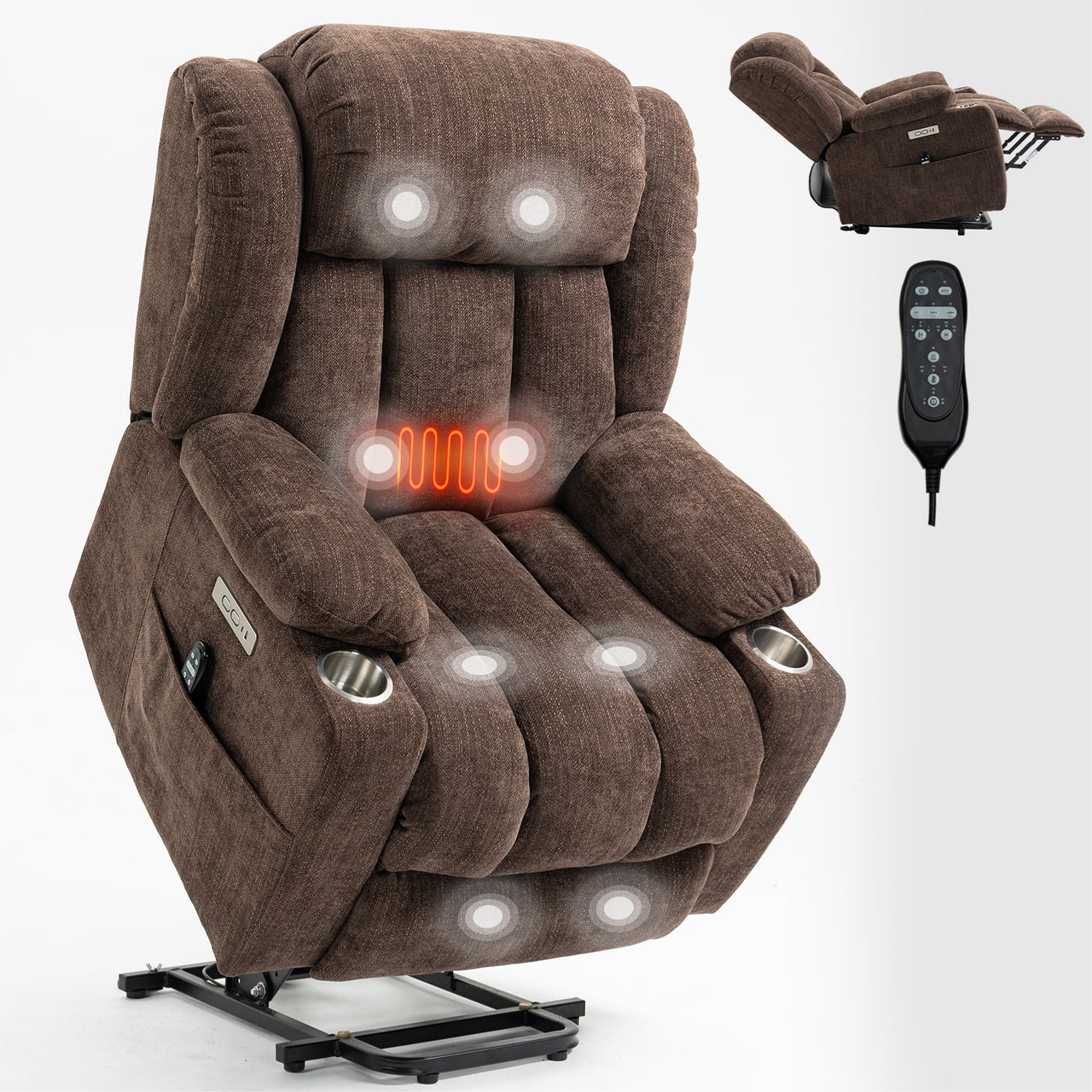 COZYLift Recliner with Heat Massage - 6317 L