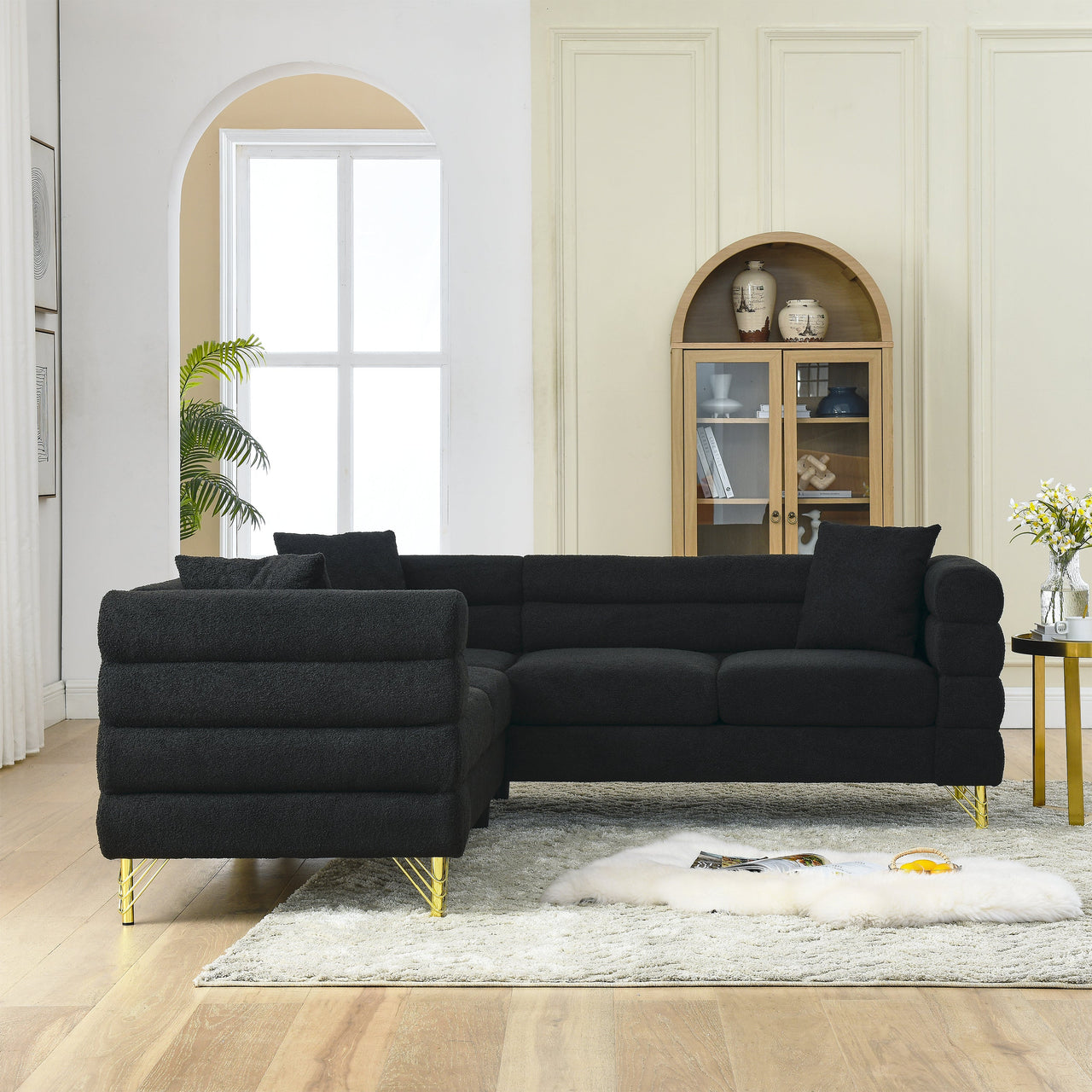 GAVIN 81" Oversized Corner Sofa