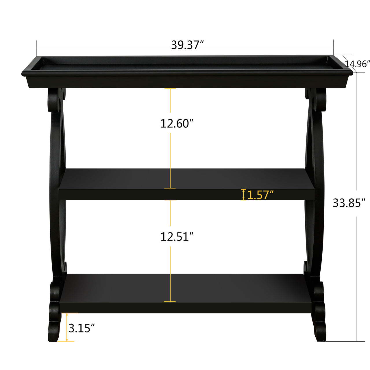 LYTIXA 39" Entryway Table