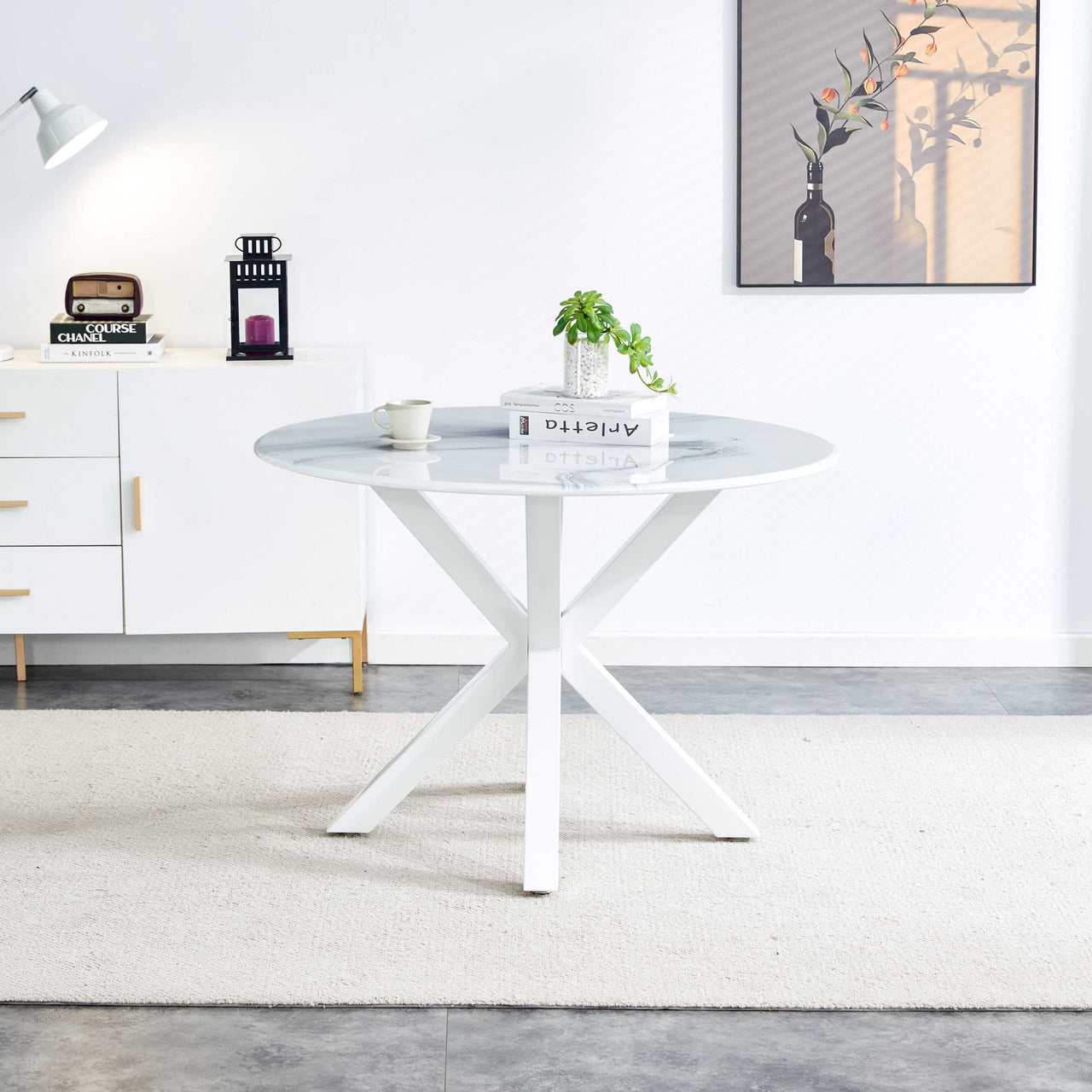 VURTONX 42" Dining Table
