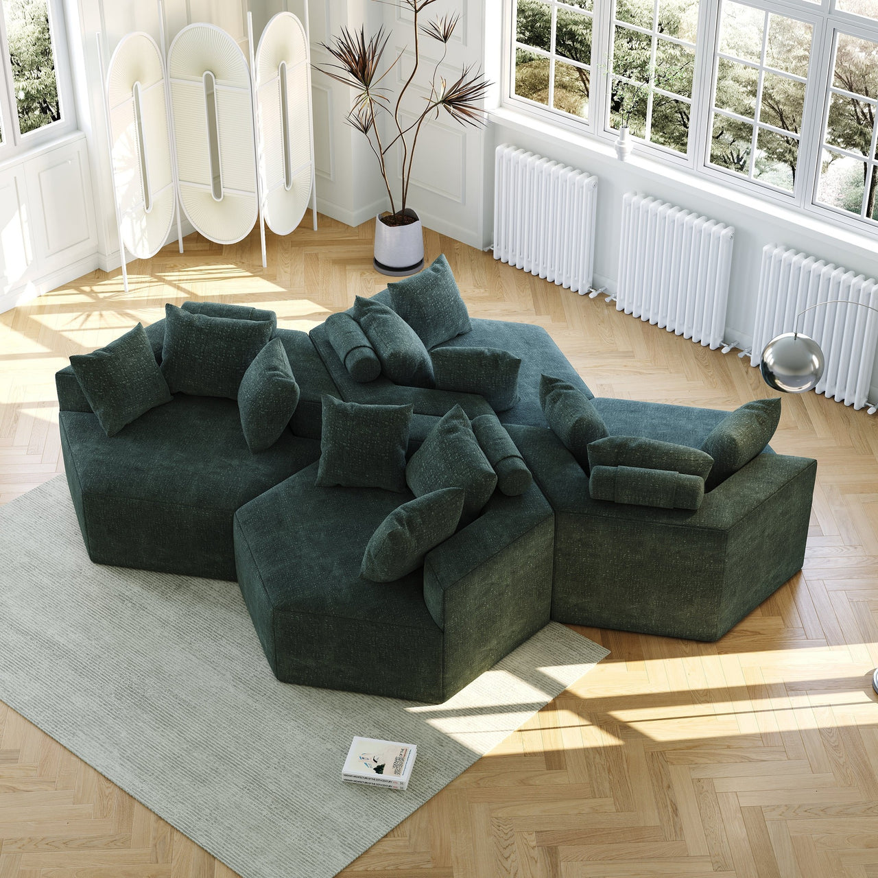 HEXA 54" Sofa