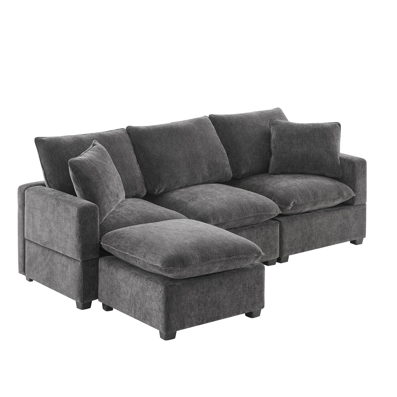 CALLISTO Modular 3 Pieces w/ Ottoman