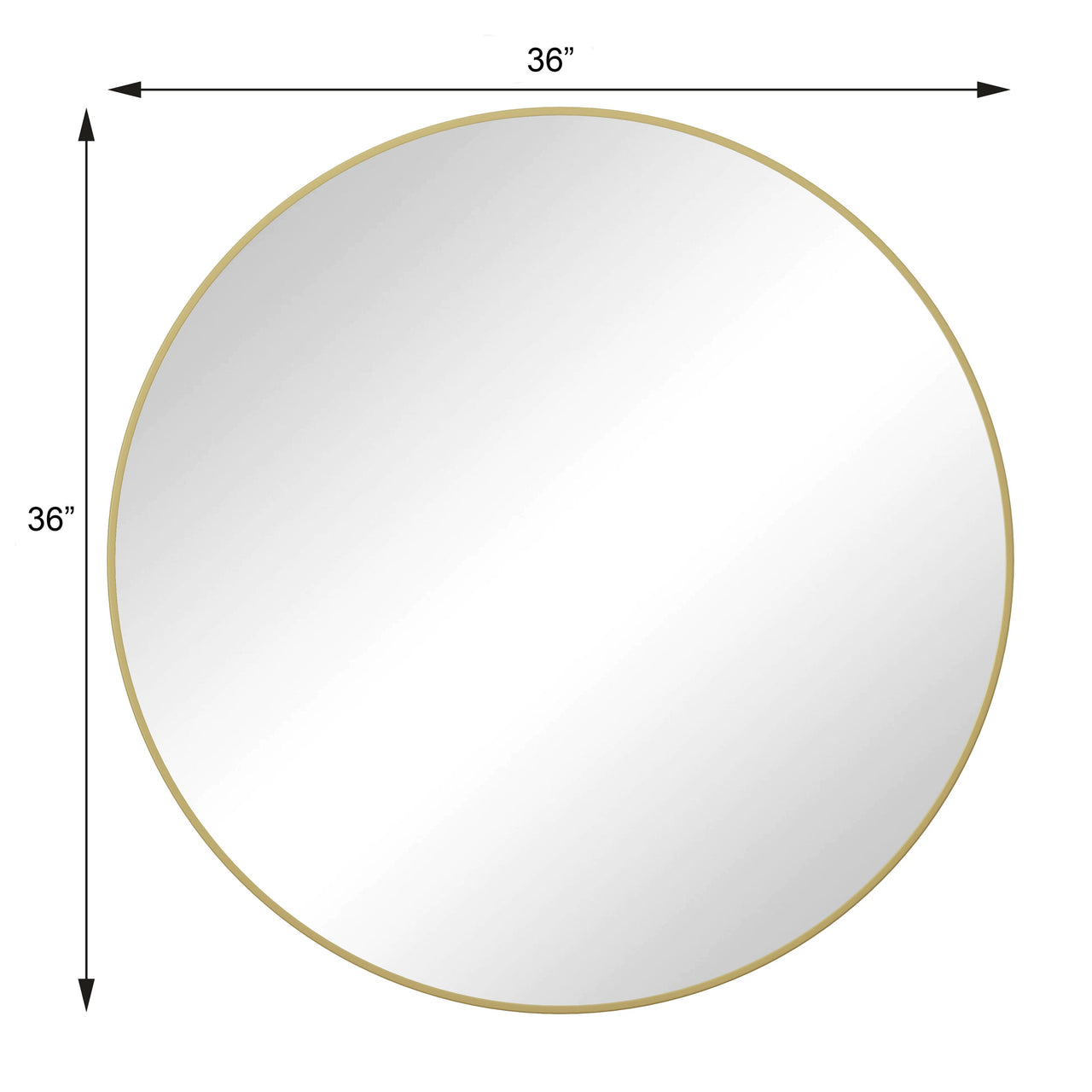 KORVIX 36" Wall Mirror