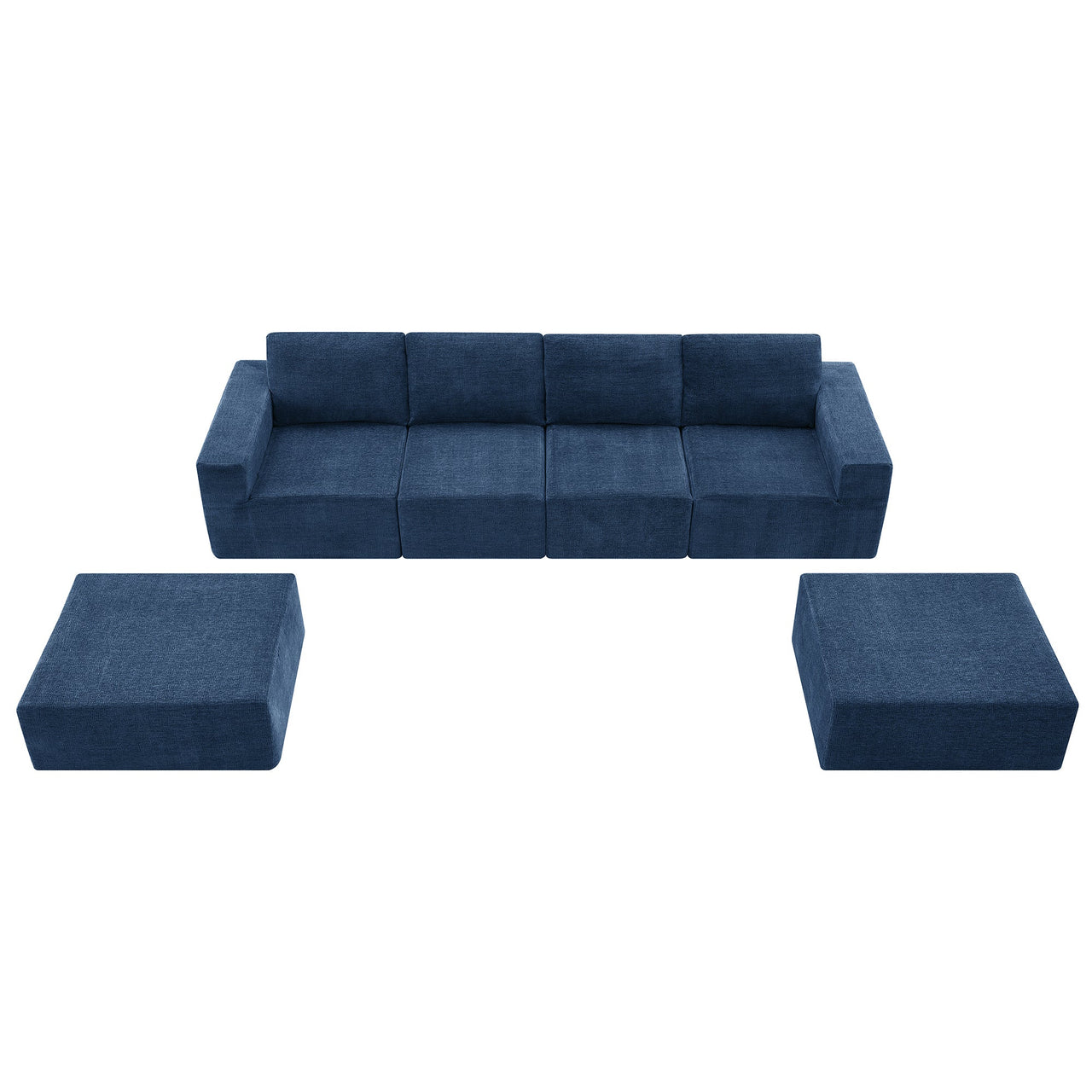 MAVYON 110" Sectional Sofa