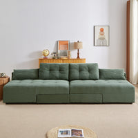 Thumbnail for ZINNIA Convertible 3 in 1 Sleeper Sofa