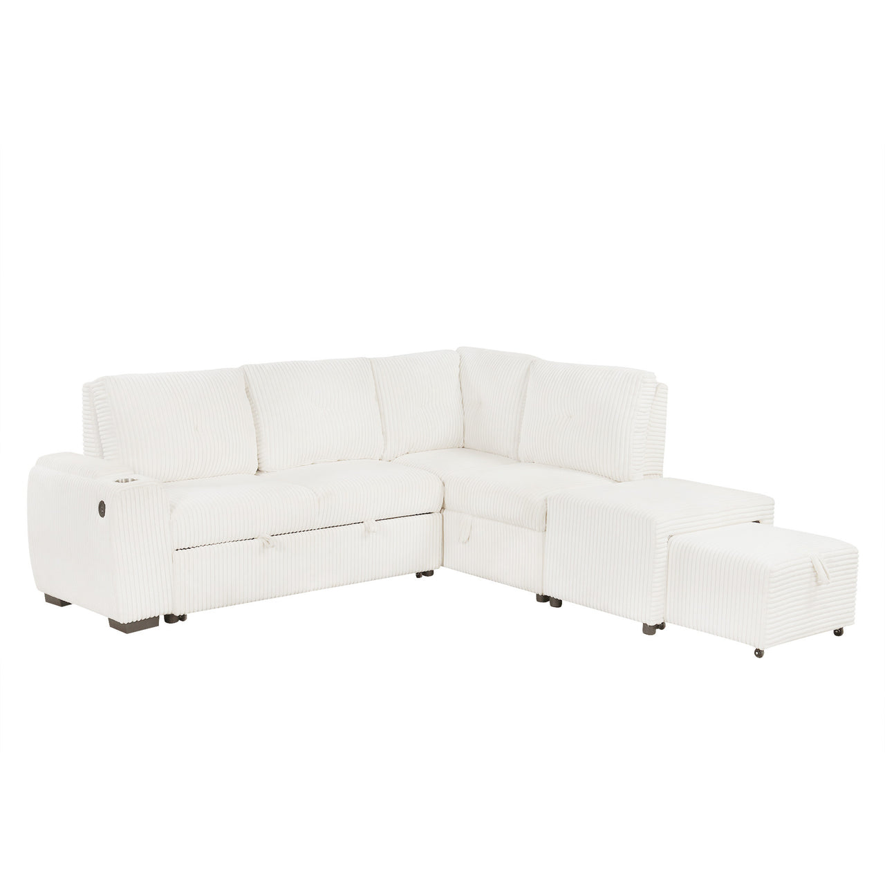 NEXRION 94" Sectional Sofa