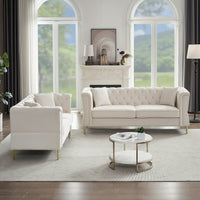 Thumbnail for DAPHNE Chesterfield Sofa Set