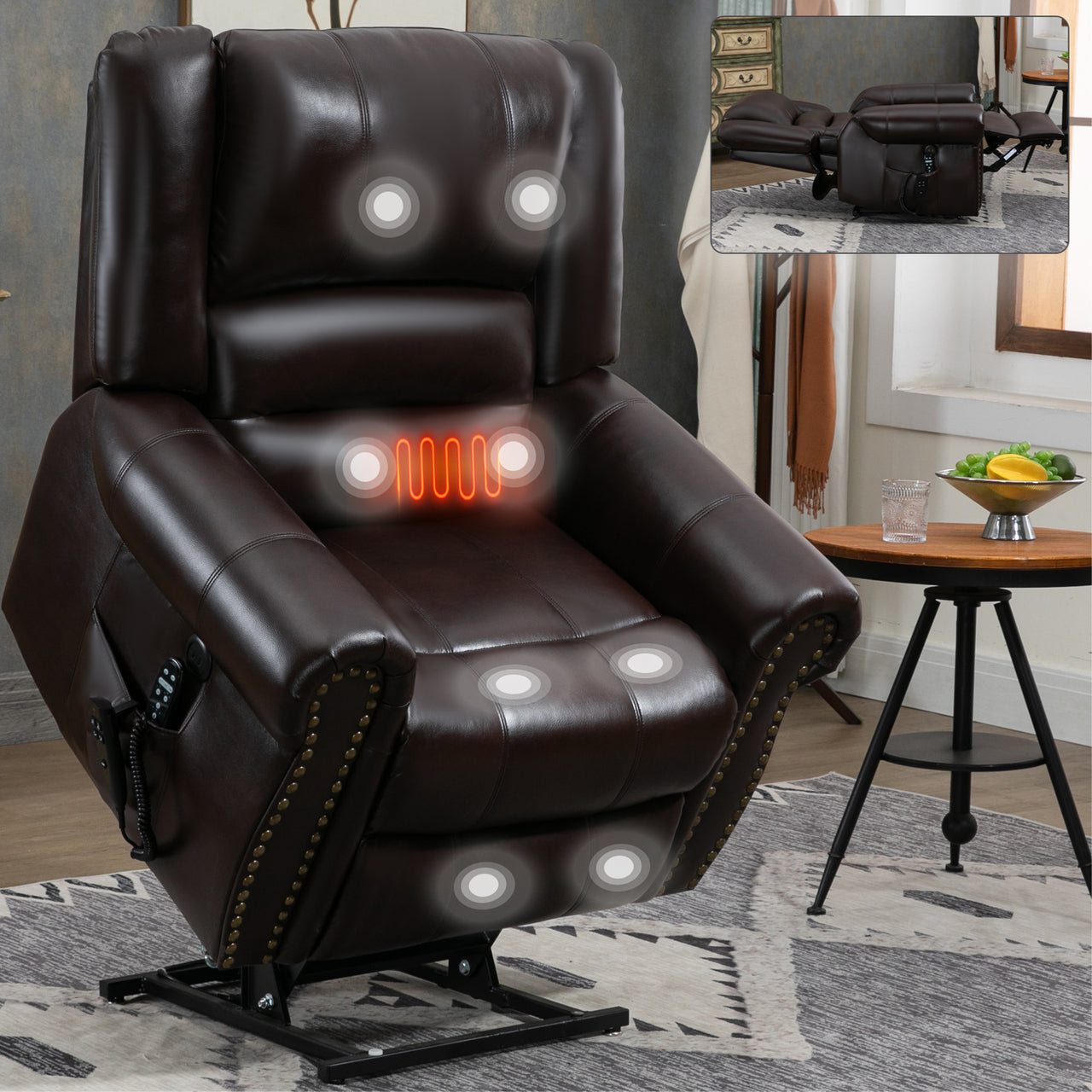 COZYLift Recliner with Heat Massage - 8300 XL