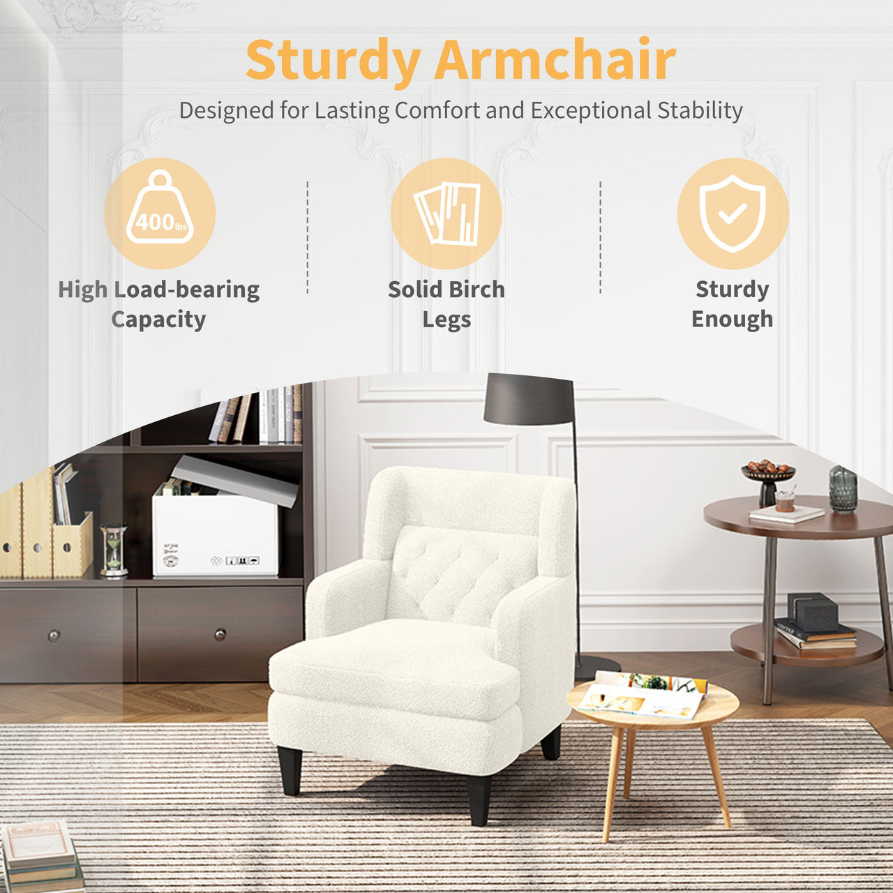 TROVYNEX 29" Armchair