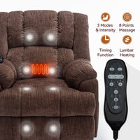 Thumbnail for COZYLift Recliner with Heat Massage - 8500 XL