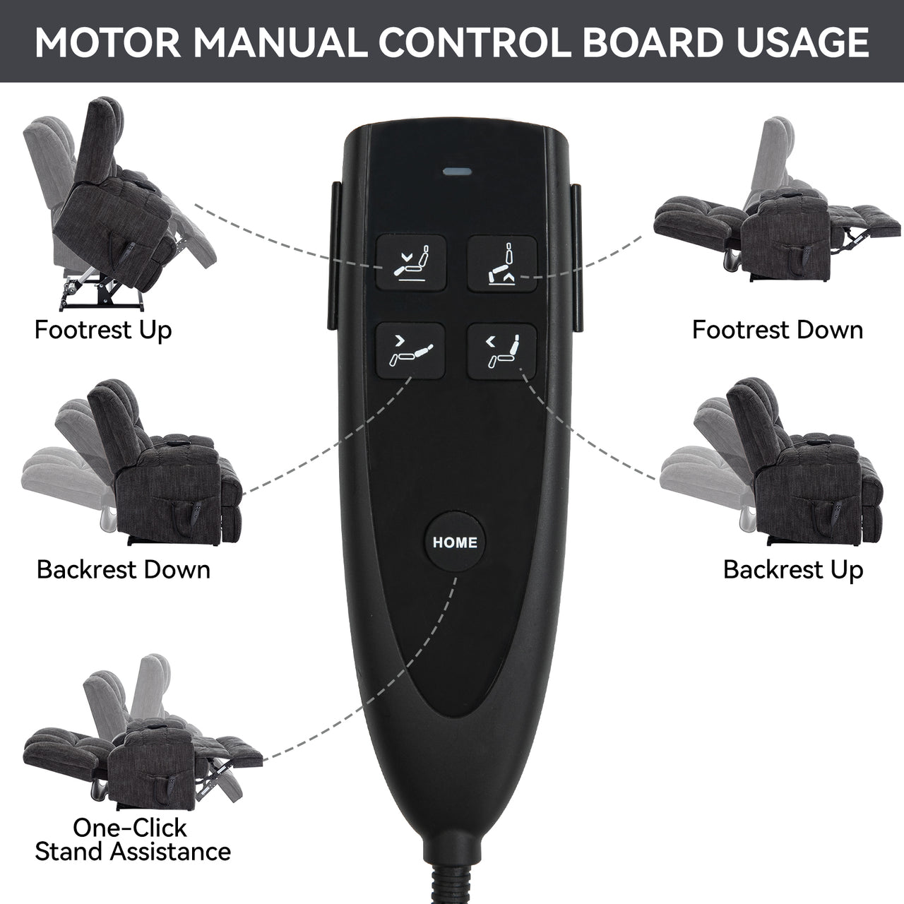 COZYLift Recliner with Heat Massage - 8500 XL