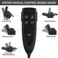 Thumbnail for COZYLift Recliner with Heat Massage - 8500 XL