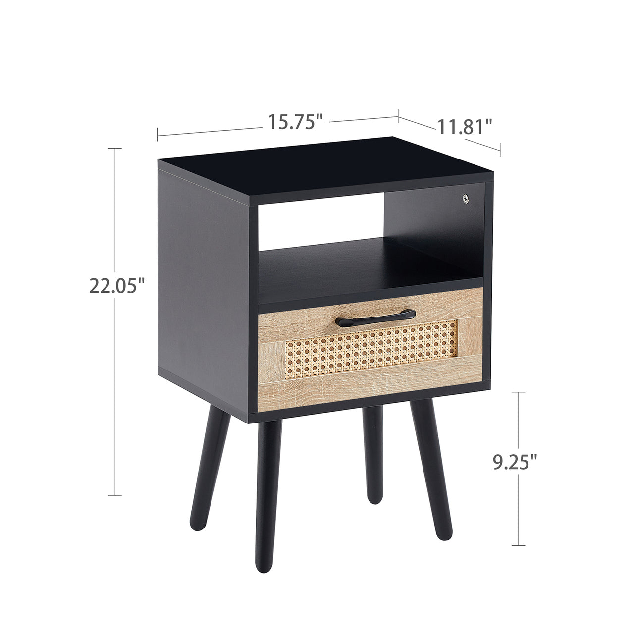 ZENON Wood Nightstand