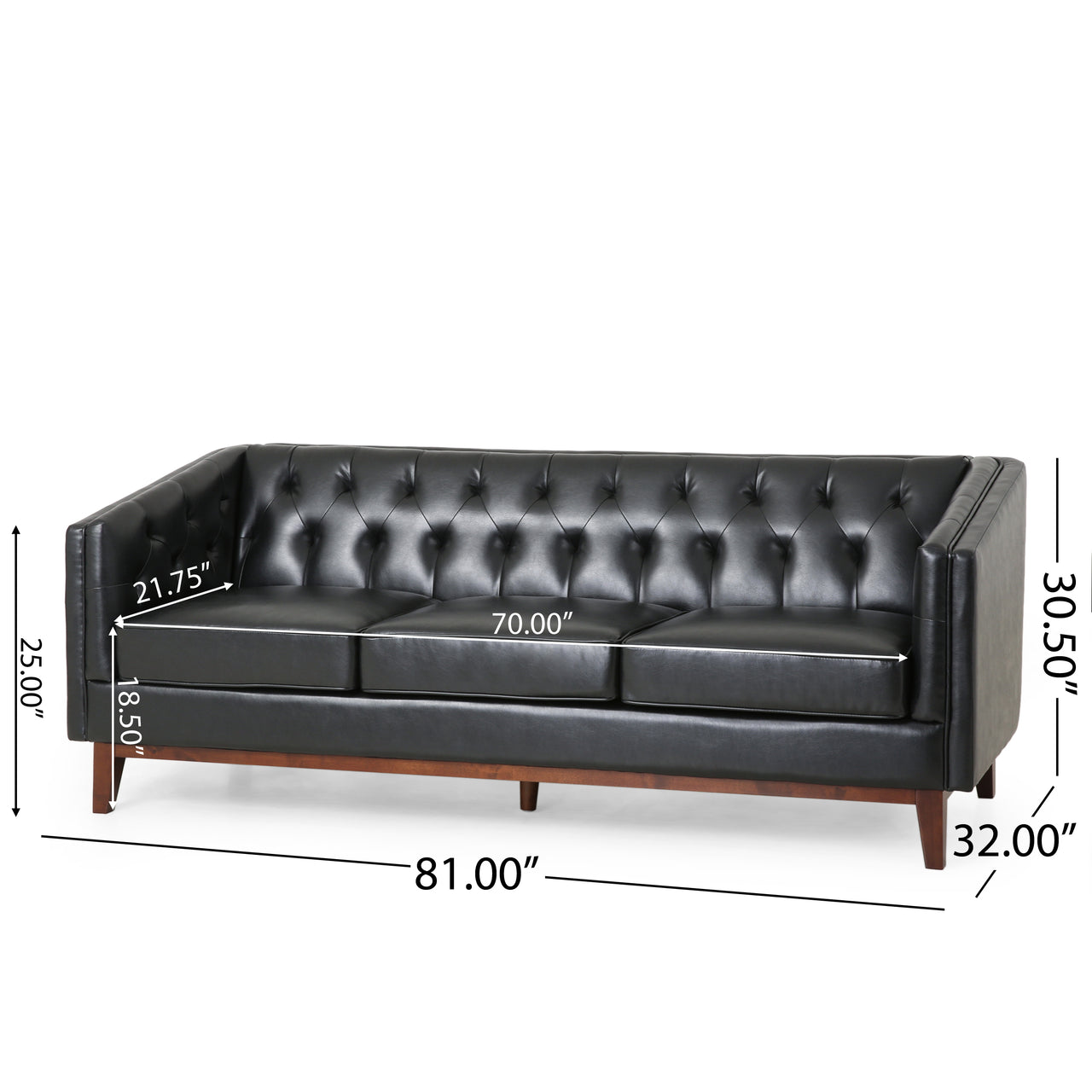 EMBER 81" Tufted Sofa