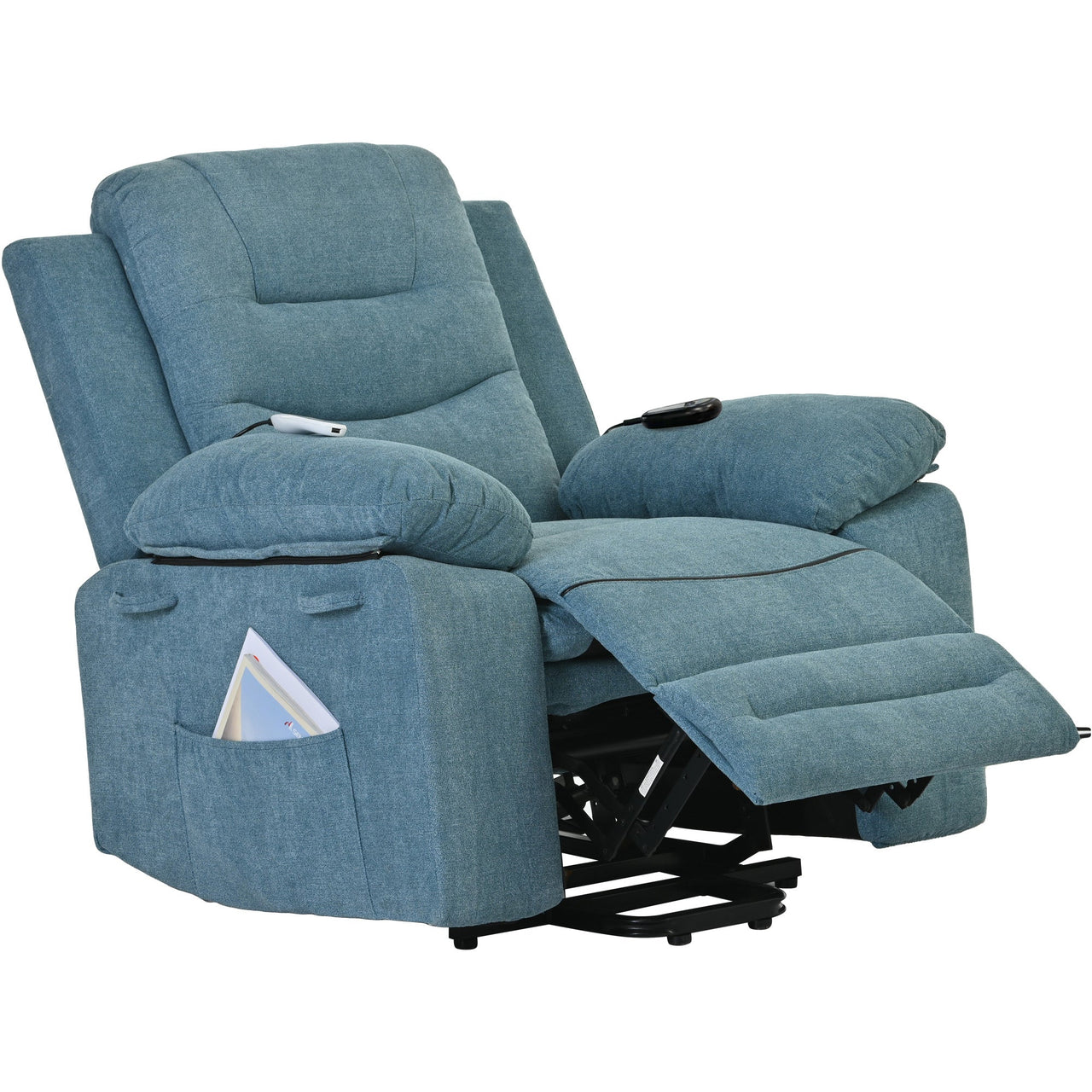 BRYVEX 38" Recliner Chair with Heat Massage