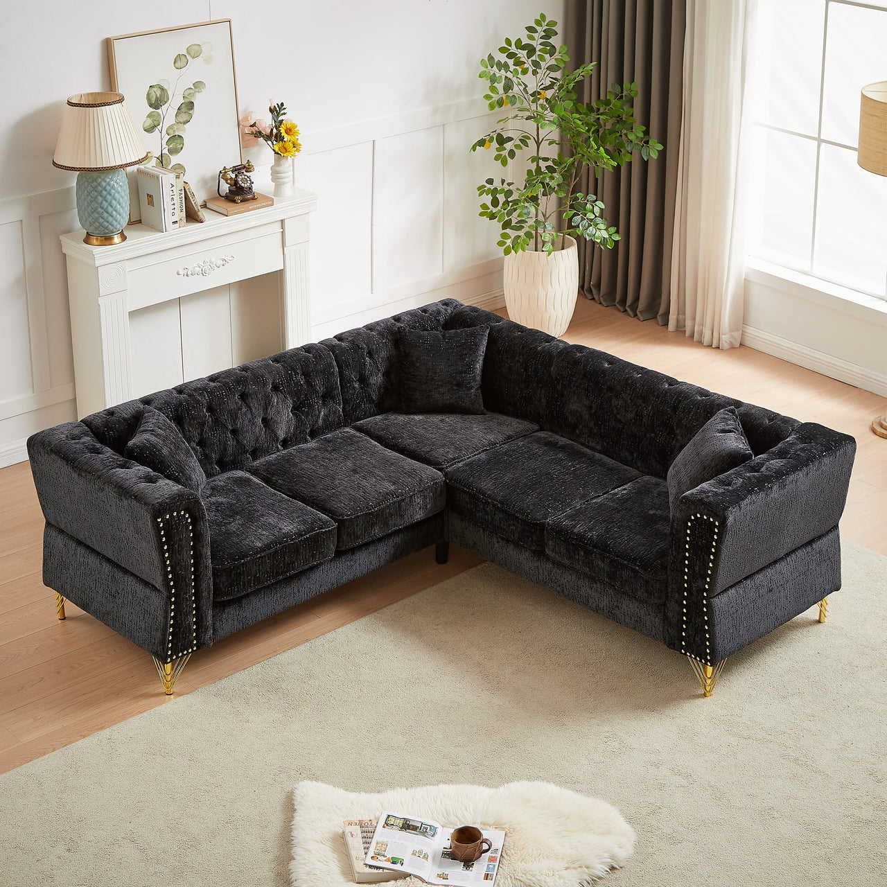 DAPHNE 81" Corner Sofa