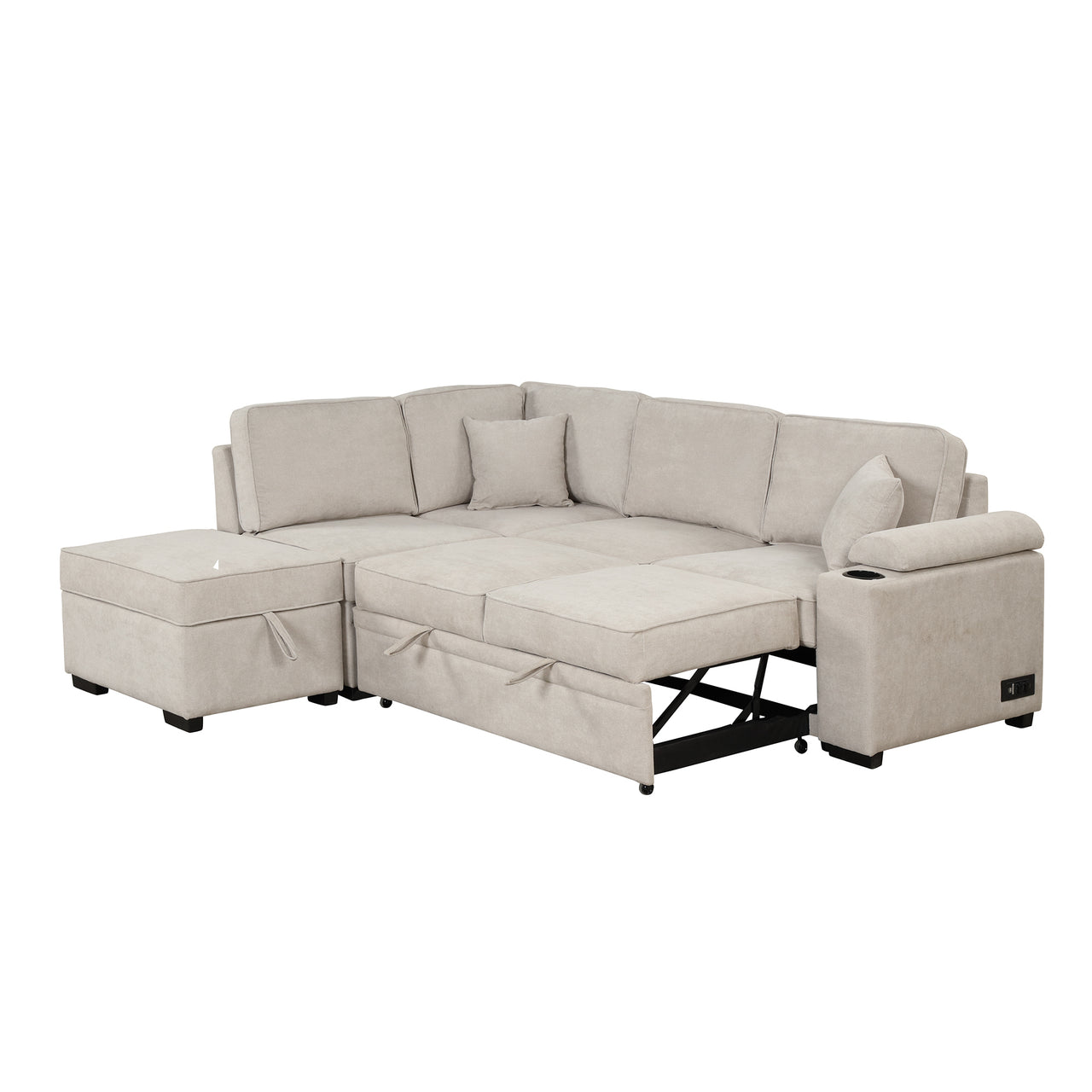 CYNTRA 85" Sectional Sofa