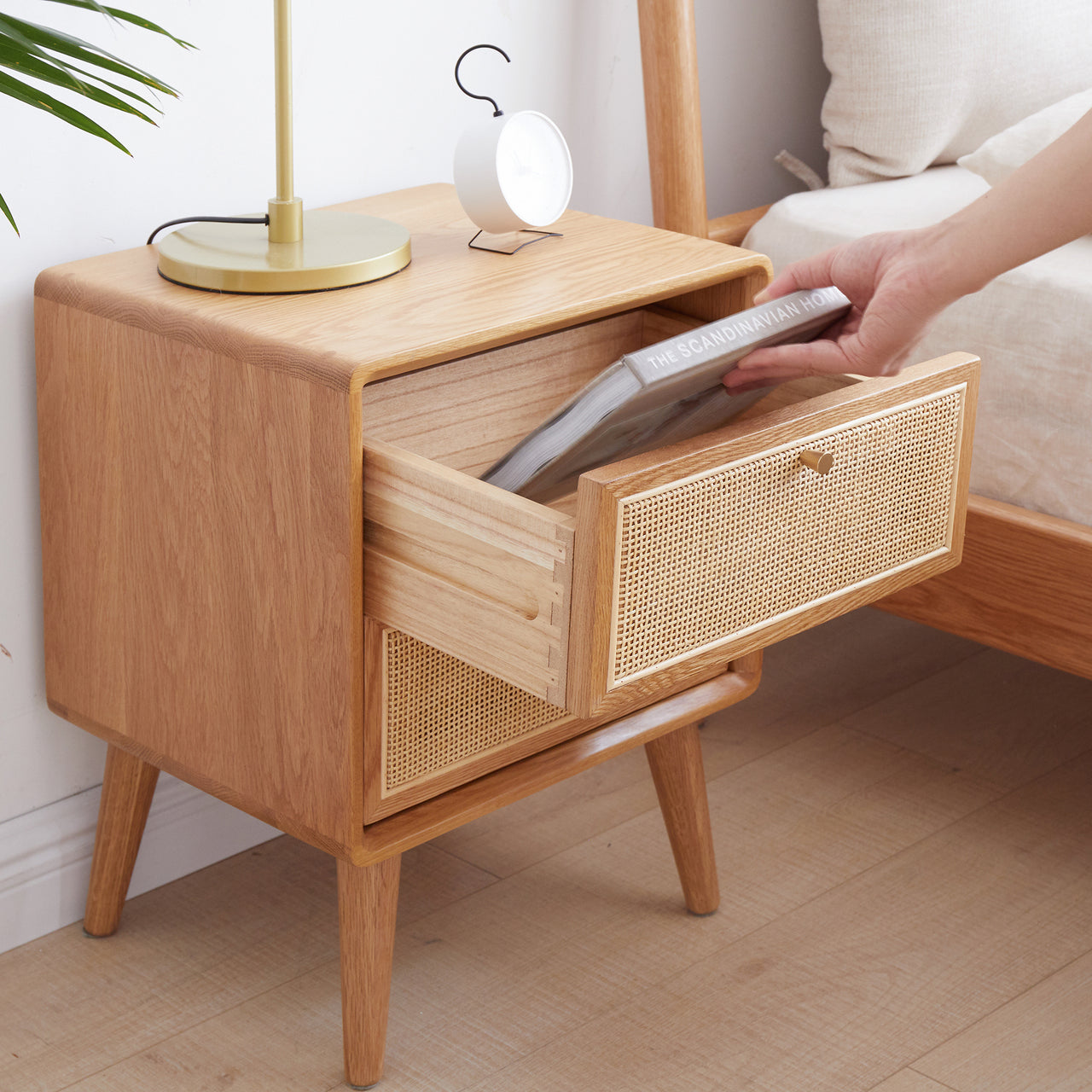 EQUINOX Wood Nightstand