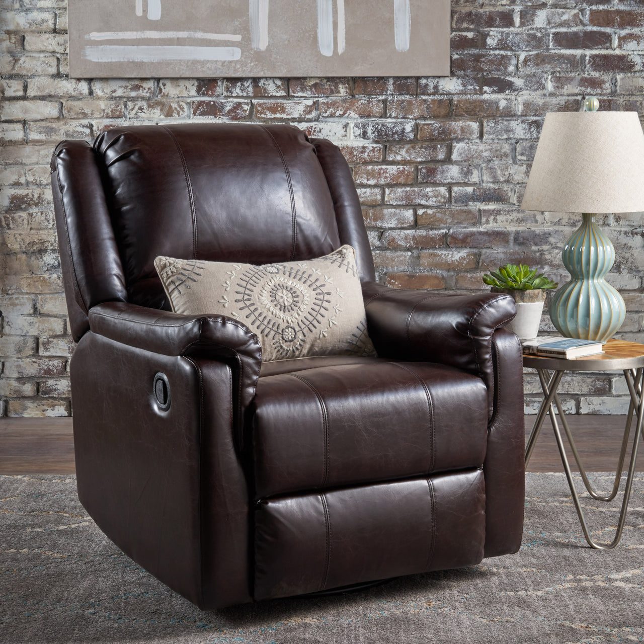 VELQUORIS 32" Swivel Recliner Chair