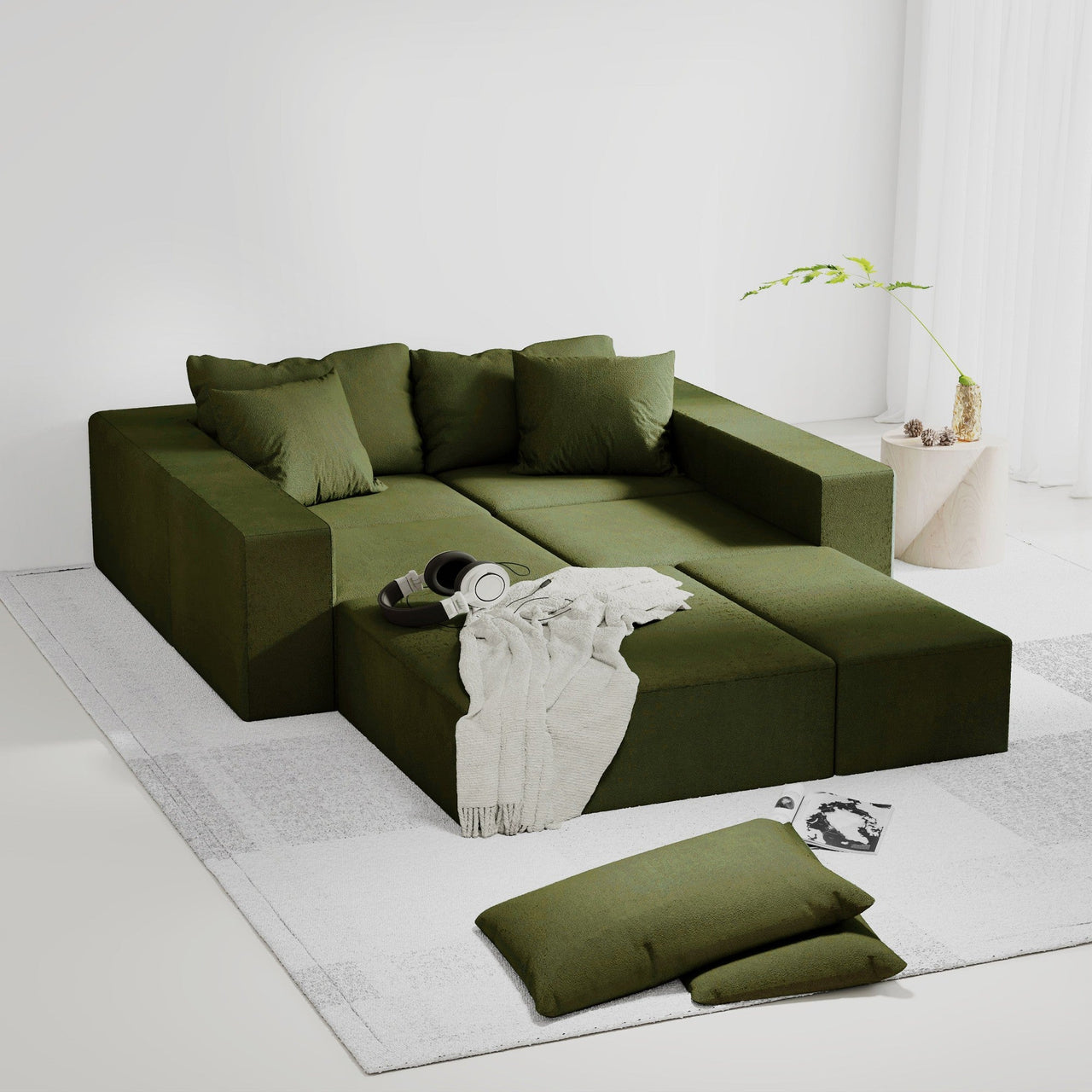 EVELYN 132" Sectional Sofa