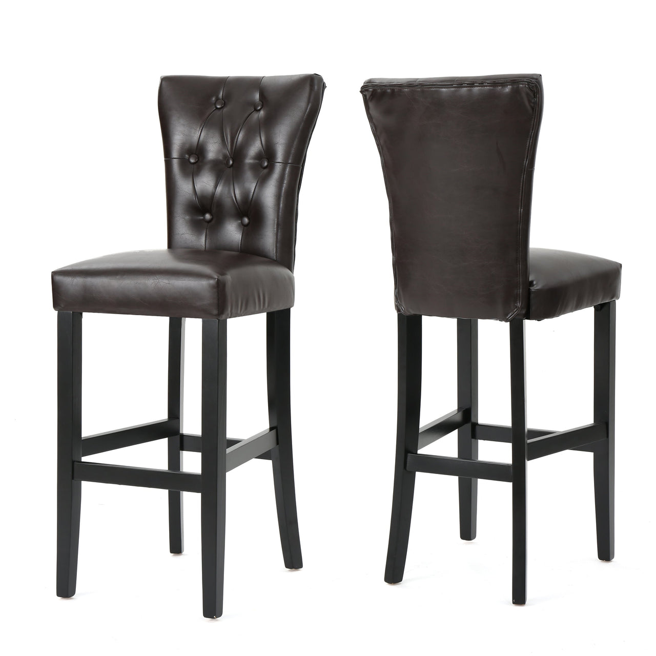ZYLTOR 18" Barstool Set Of 2