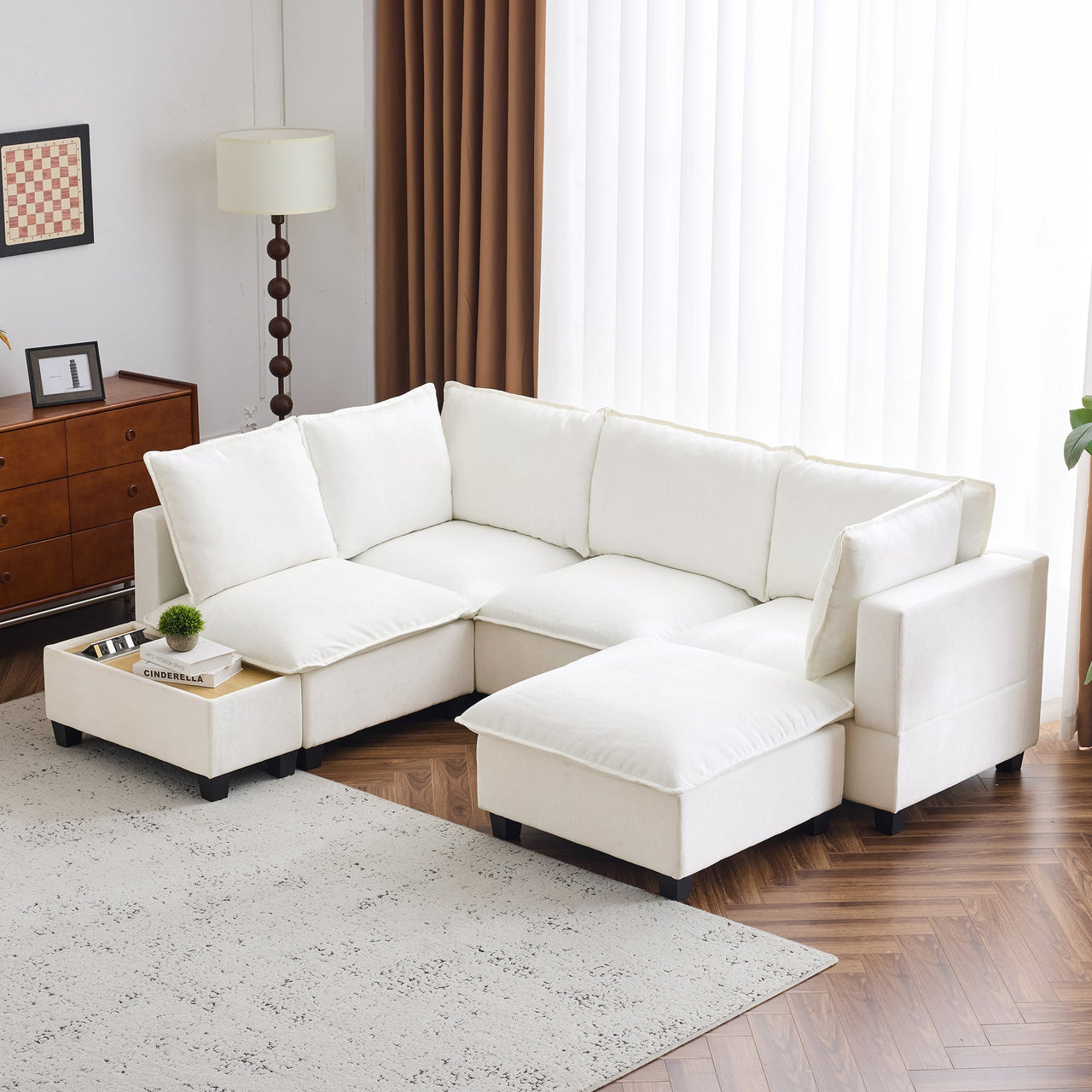 OPHYLEX 90" Sectional Sofa