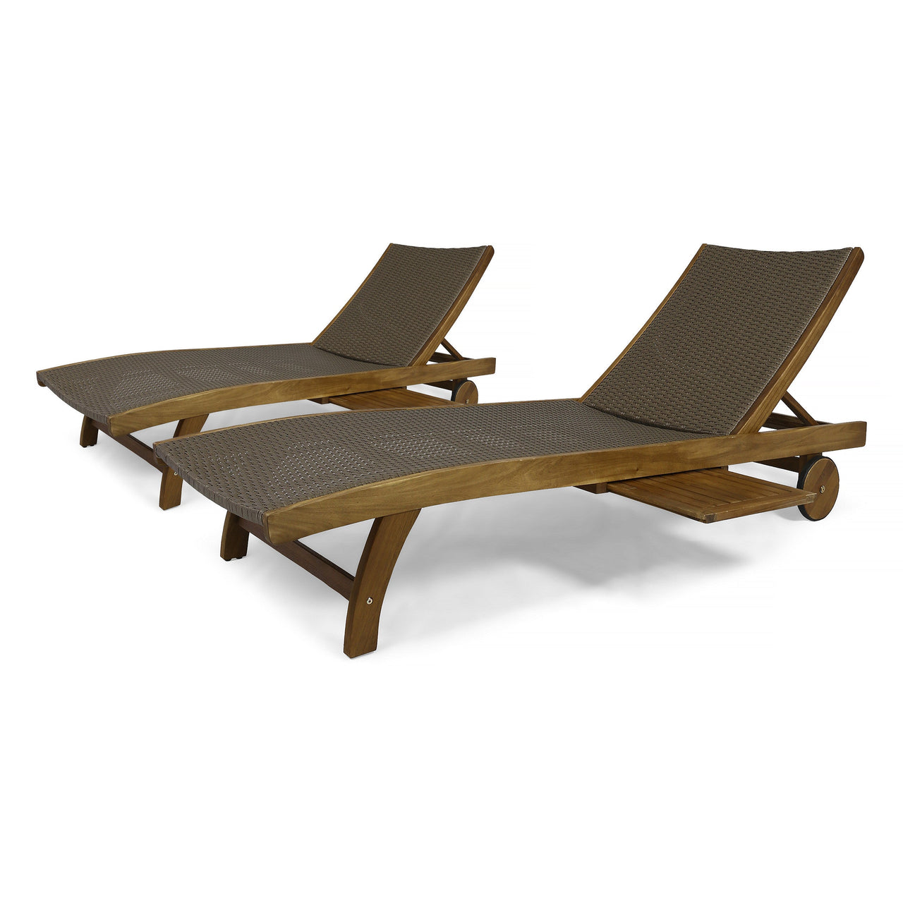 ZEVRIX 78" Chaise Lounge Set of 2
