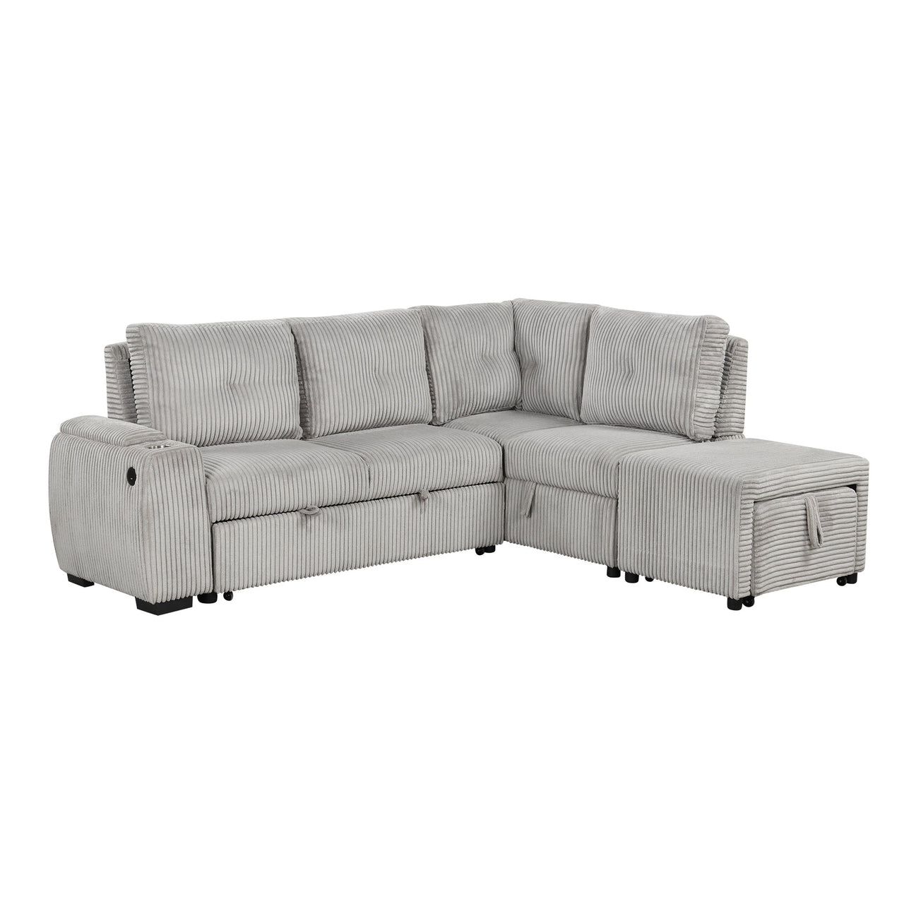 NEXRION 94" Sectional Sofa