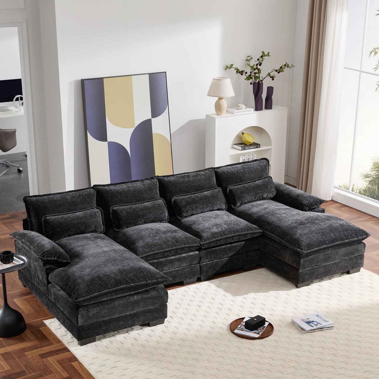 MYRIXA 110" Sectional Sofa