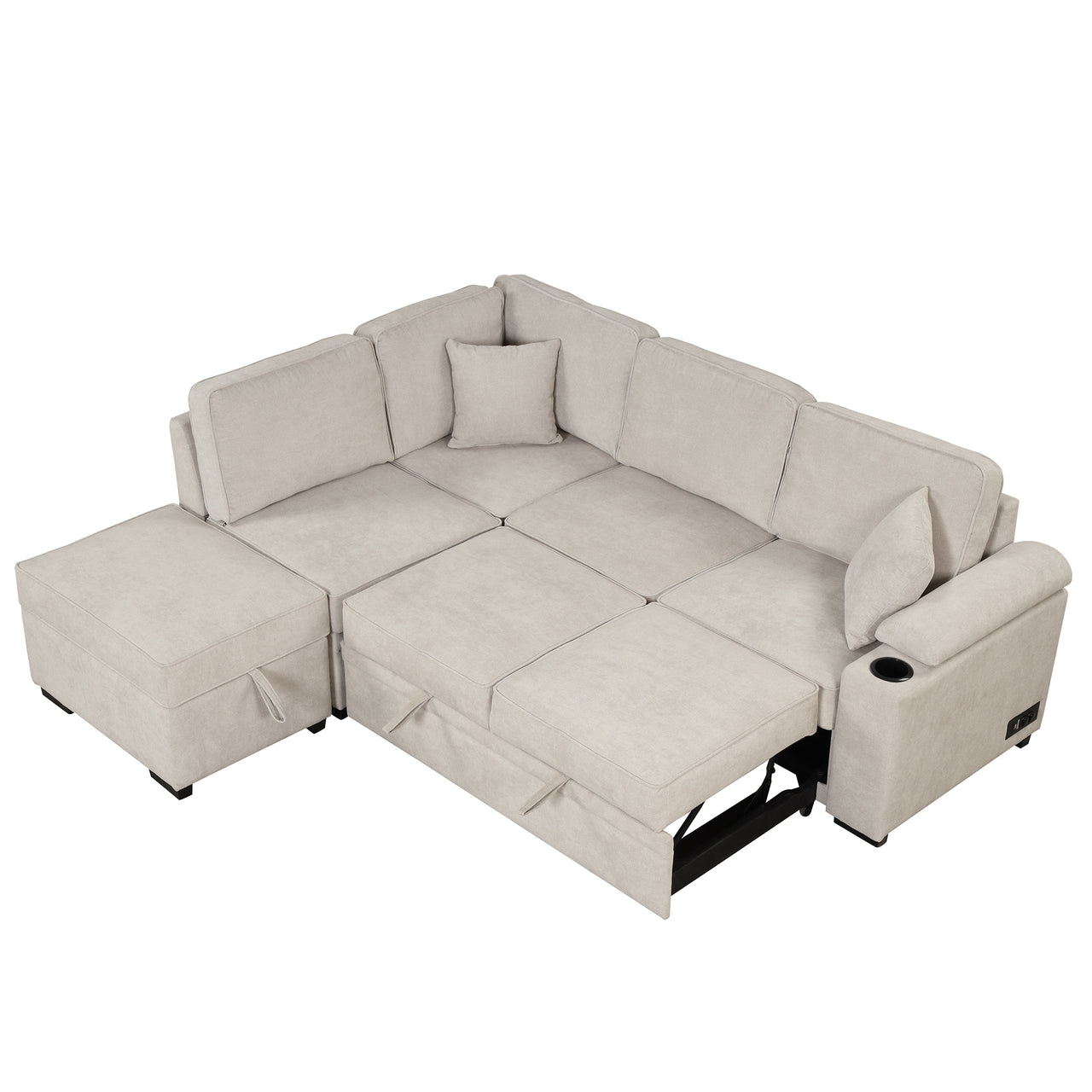 CYNTRA 85" Sectional Sofa