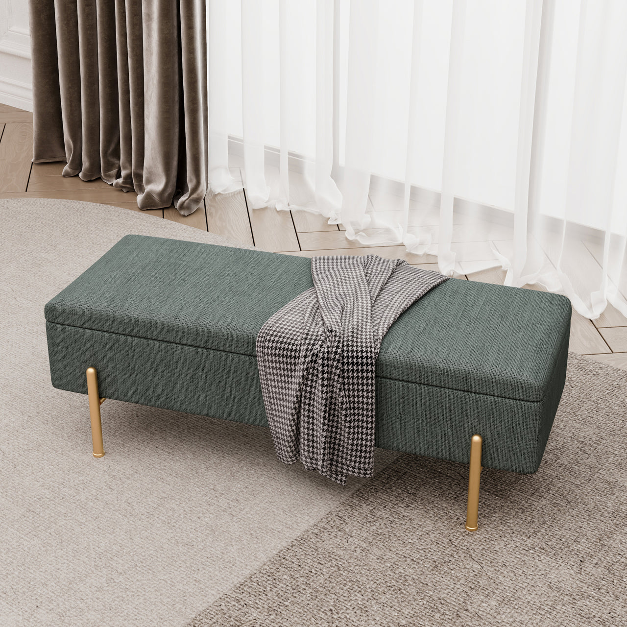 ZARLON 44" Ottoman