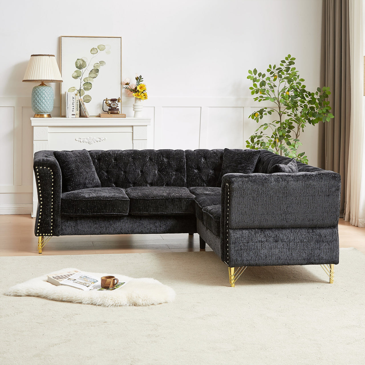 DAPHNE 81" Corner Sofa