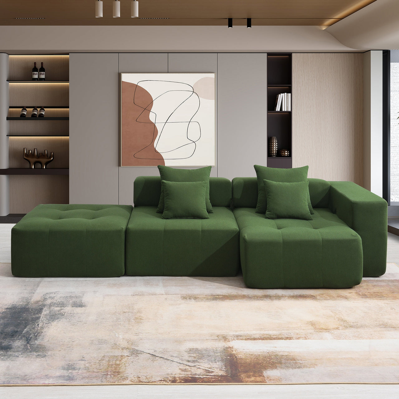 LAVYON 105" Sectional Sofa