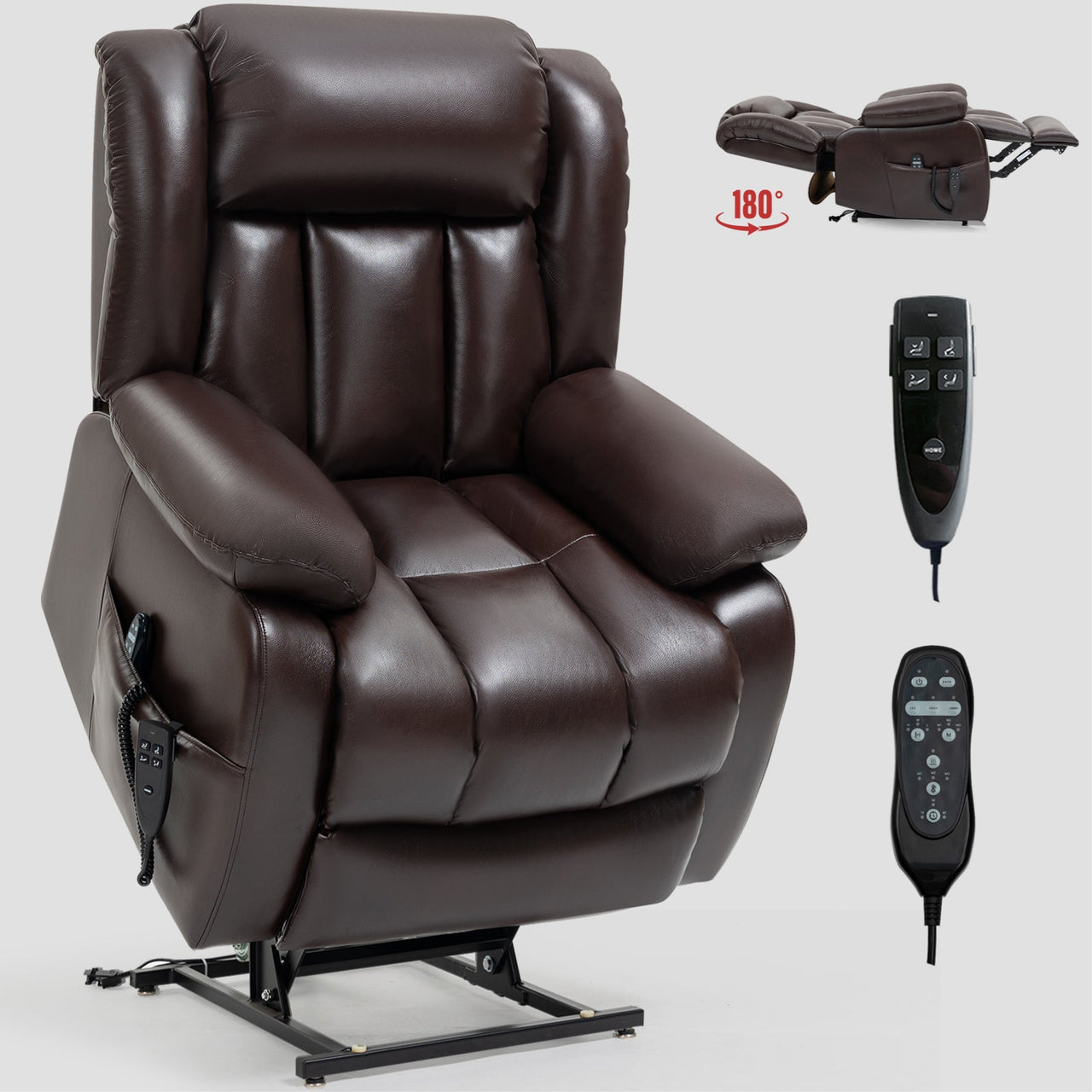 COZYLift 36" Recliner with Heat Massage - 5516