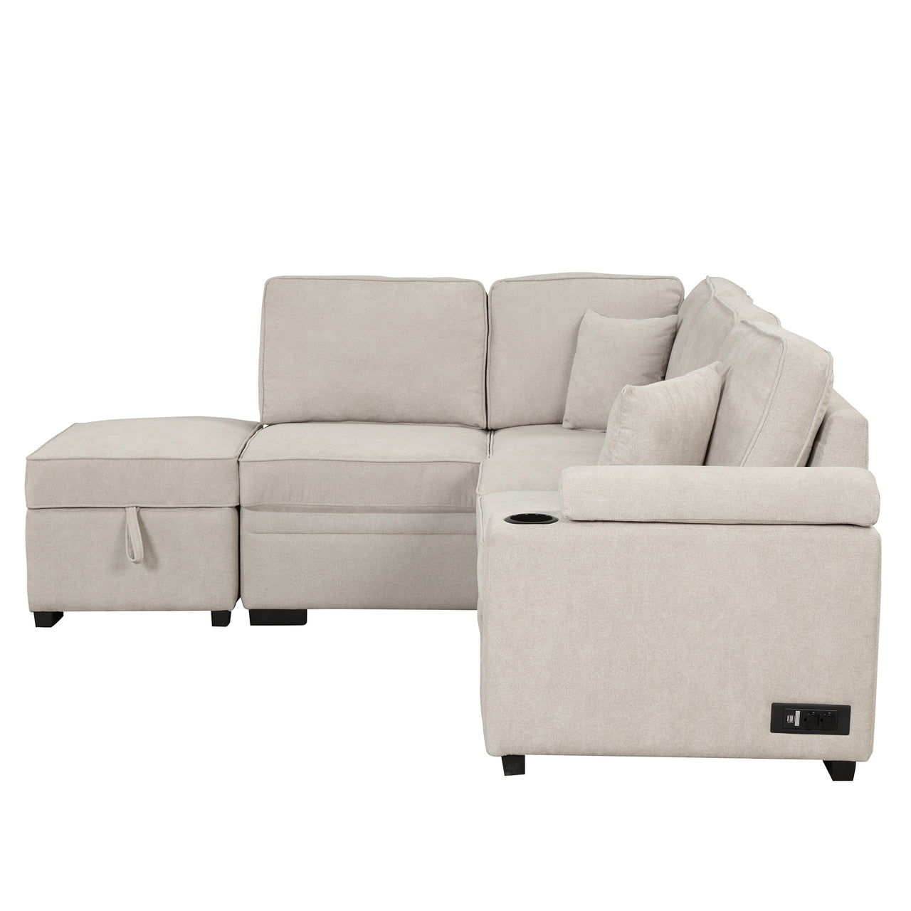 CYNTRA 85" Sectional Sofa