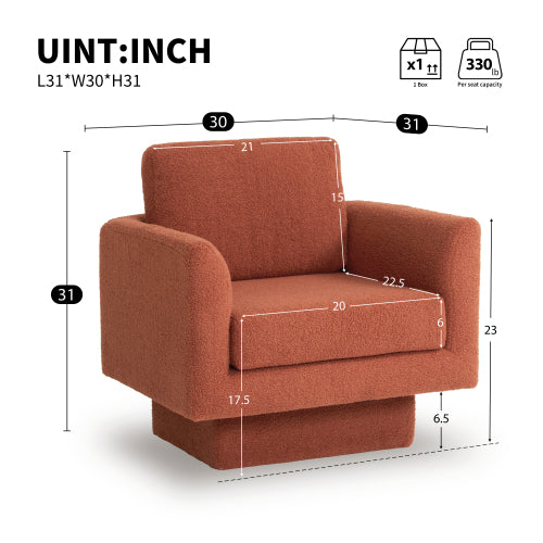 LYVONIX 32" Accent Chair