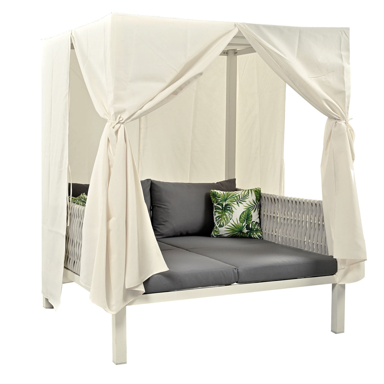 TREXOR 57" Sunbed with Curtains