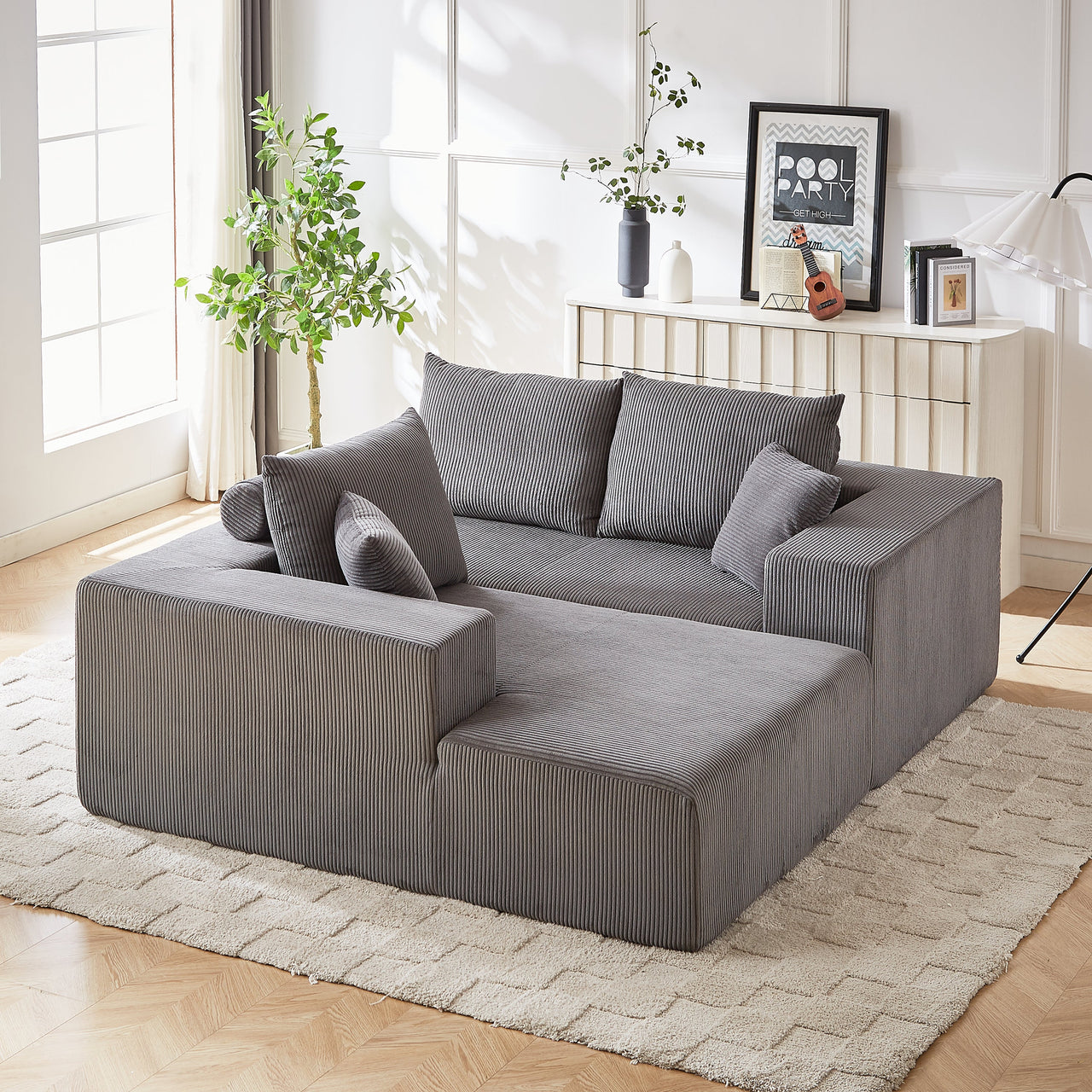 DORIAN 110" Sectional Sofa