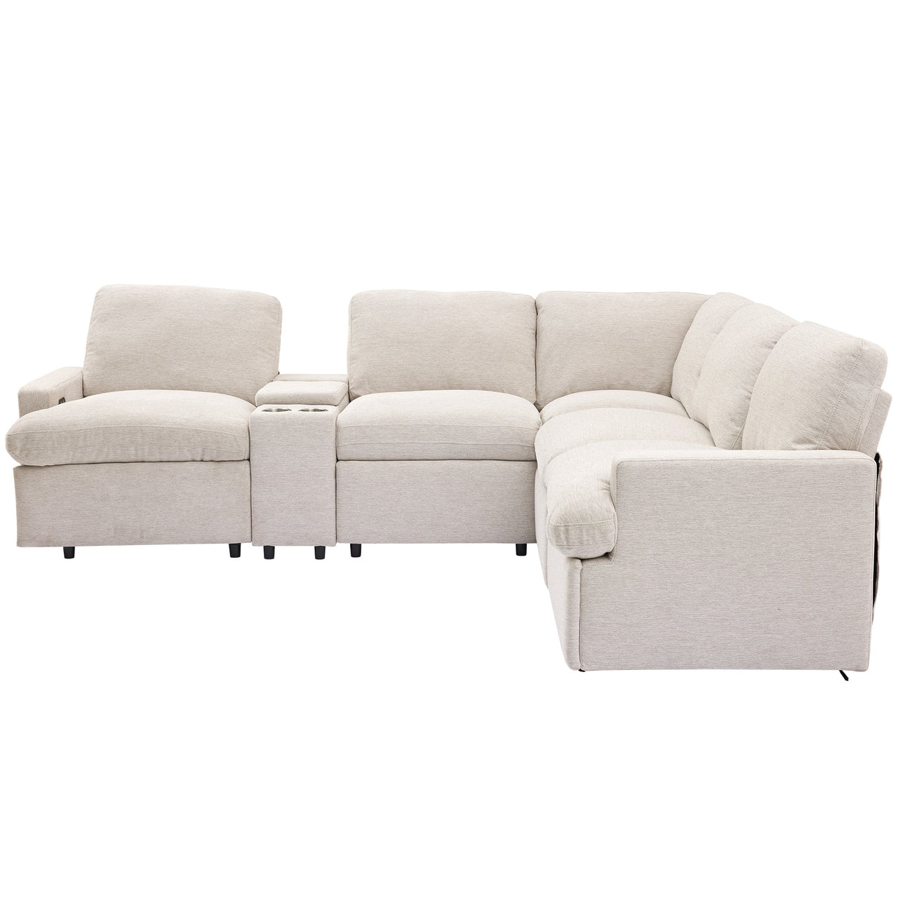 XAVORA 104" Sectional Sofa