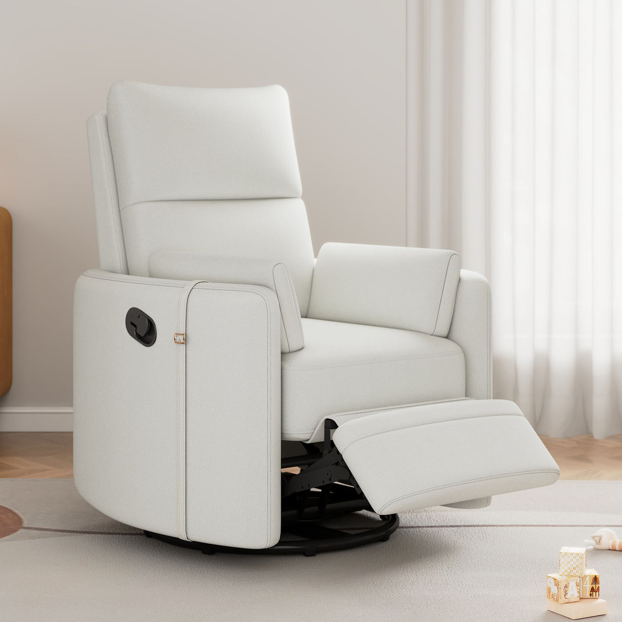 SYLVOX 33" Swivel Recliner Chair