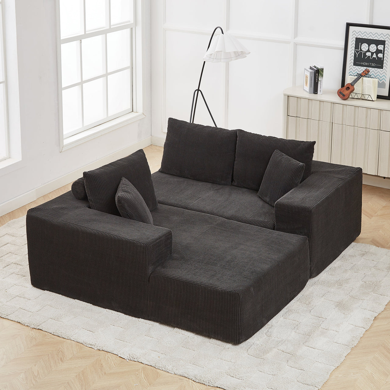 DORIAN 110" Sectional Sofa