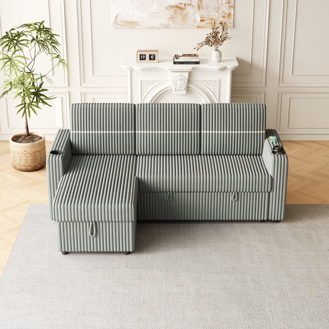 ULYSSES 85" Oversized Sofa