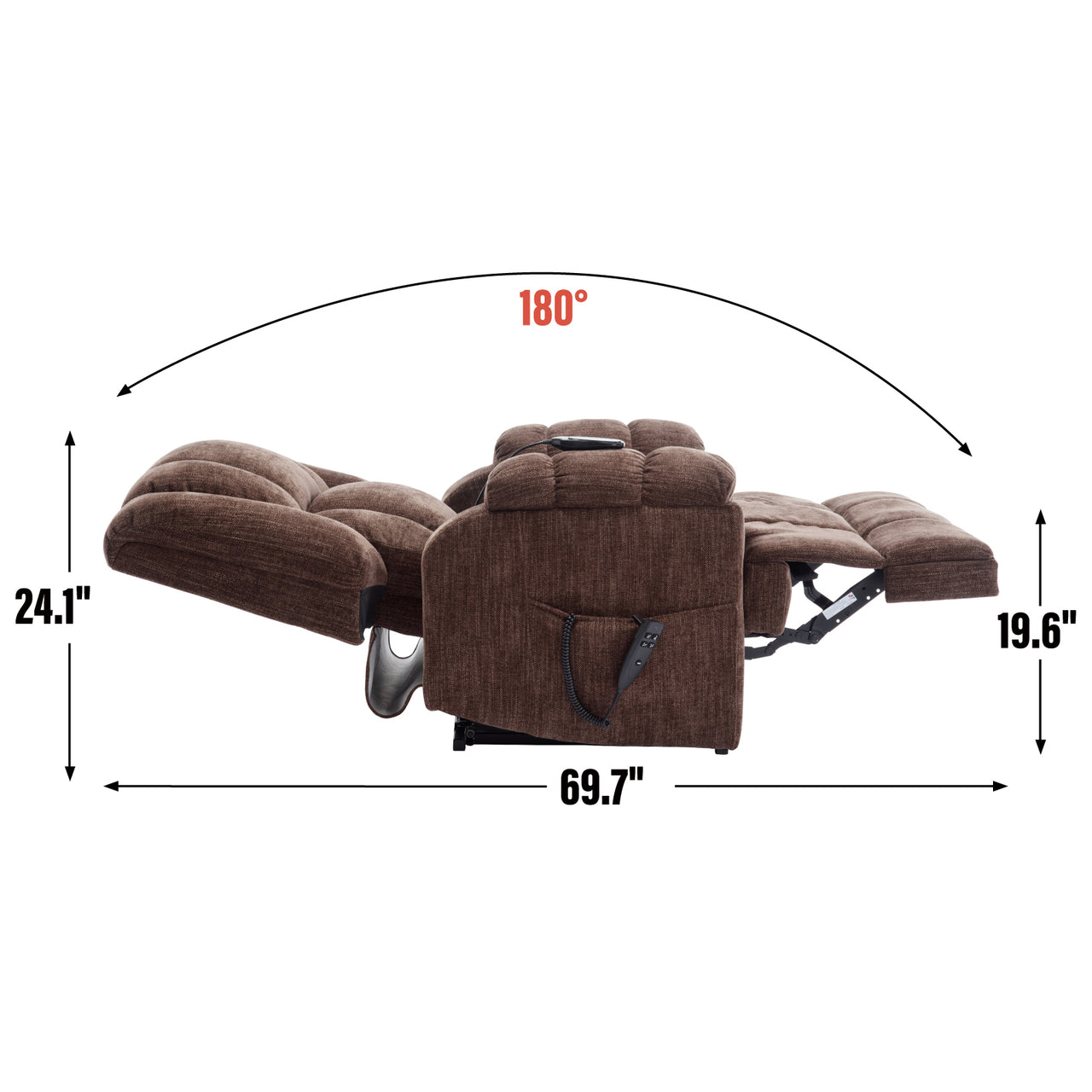 COZYLift Recliner with Heat Massage - 8500 XL