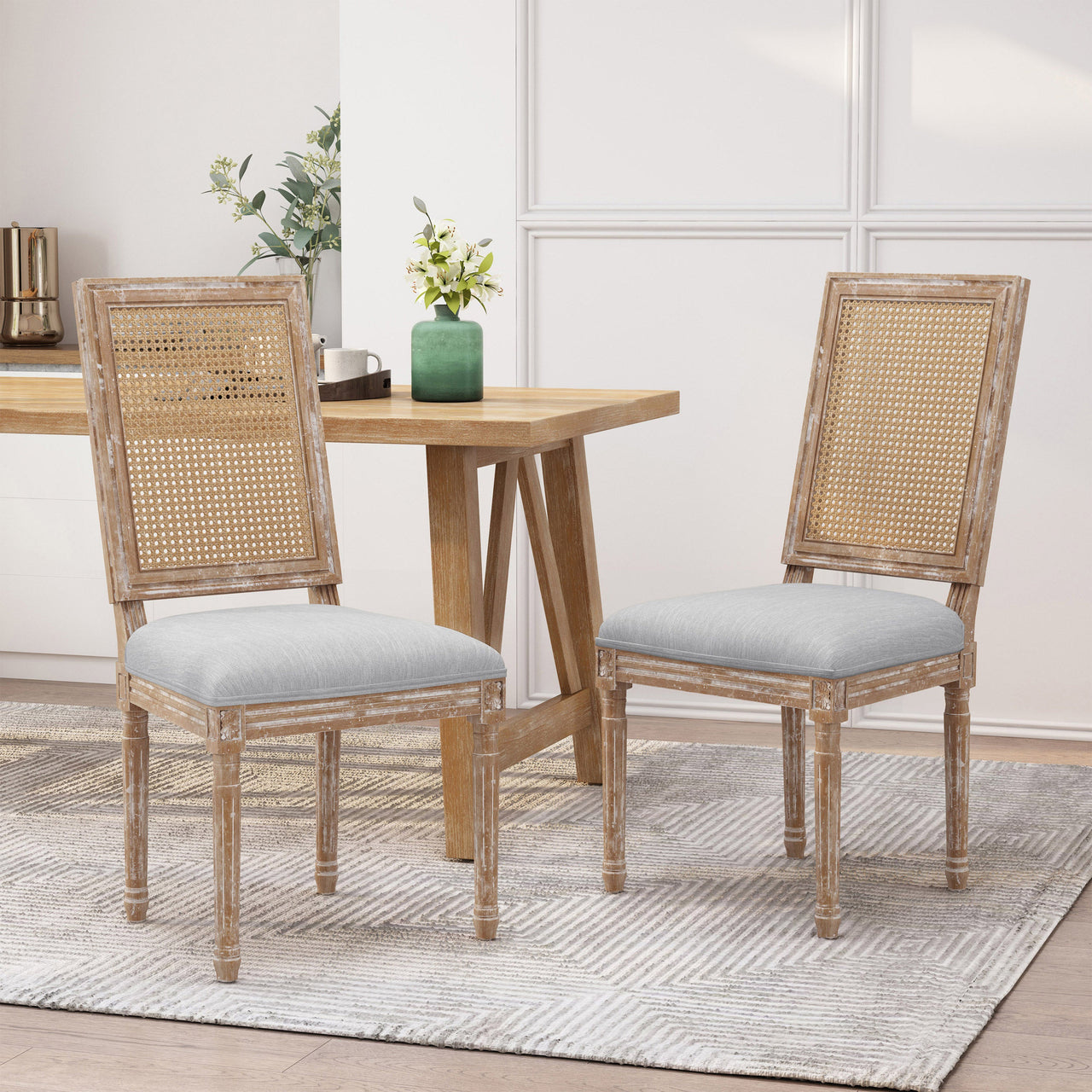 VELDRAVOX 20" Dining Chair [Set of 2 Pcs]