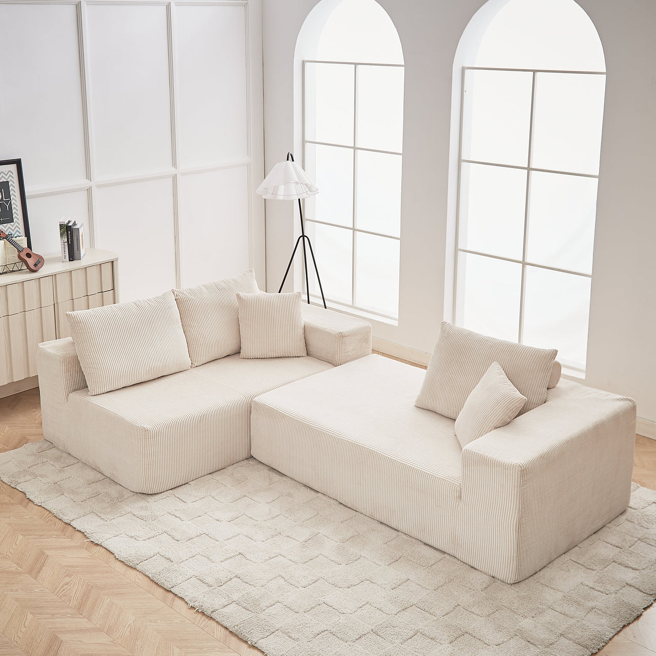 DORIAN 110" Sectional Sofa