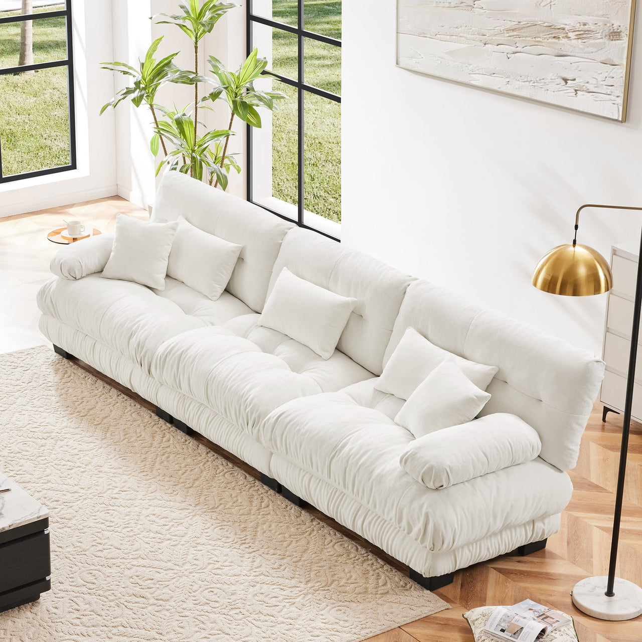 KIT 134" Sofa