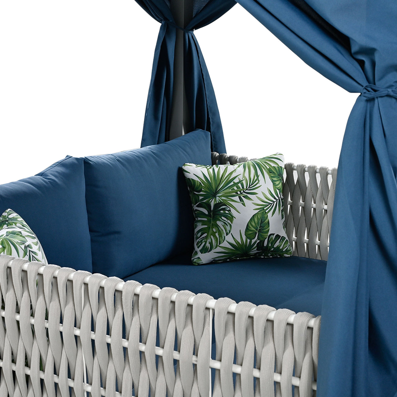 TREXOR 57" Sunbed with Curtains