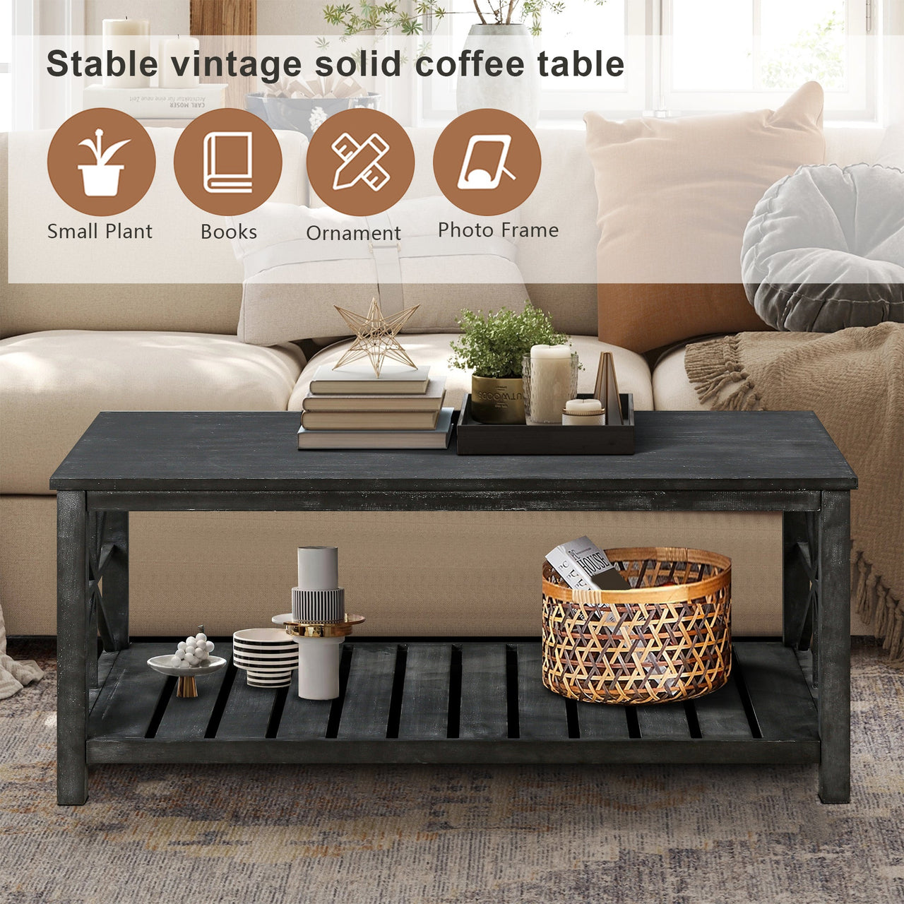 BLYTRA 47" Coffee Table