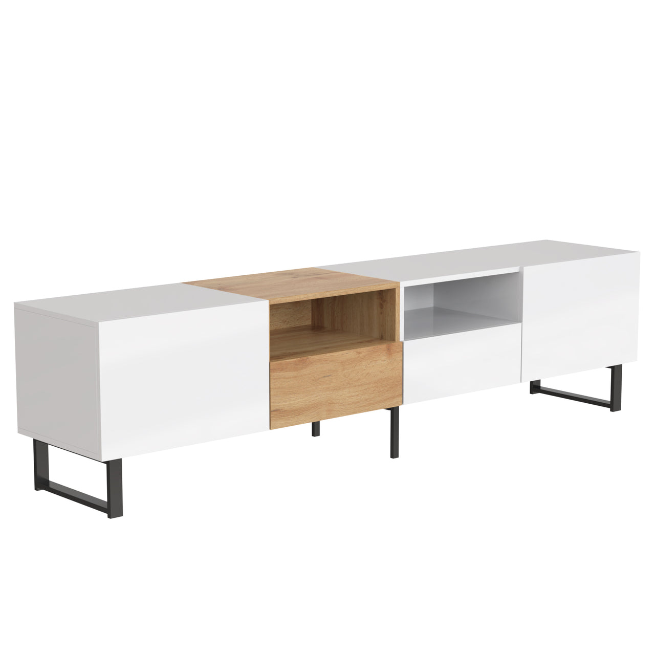 PYXIS 2-Cabinets 75" TV Stand